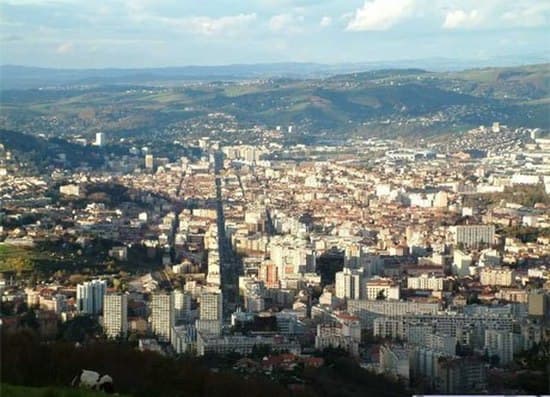 Une photo emblématique du territoire mesuré (Saint-Étienne Métropole)